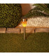 Cyral Set of 6 LED Solar Outdoor Spike Steel-Blank Dawn to Dusk Sensor 3000K IP44-3