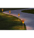 Cyral Set of 6 LED Solar Outdoor Spike Steel-Blank Dawn to Dusk Sensor 3000K IP44-5