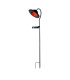 Bowler LED Solar Outdoor Spike Black Dawn to Dusk Sensor 3800-4200K IP44-1