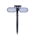 Paco Solar Outdoor Spike Black PIR + Dusk to Dawn Sensor 6500K IP65-1