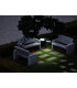 Paco Solar Outdoor Spike Black PIR + Dusk to Dawn Sensor 6500K IP65-2