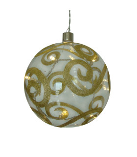 Weihnachten LED Gold Battery Powered-1