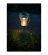 Veronica Set of 8 LED Solar Outdoor Spike Steel-Blank Dawn to Dusk Sensor IP44-4