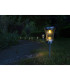 Veronica Set of 8 LED Solar Outdoor Spike Steel-Blank Dawn to Dusk Sensor IP44-6