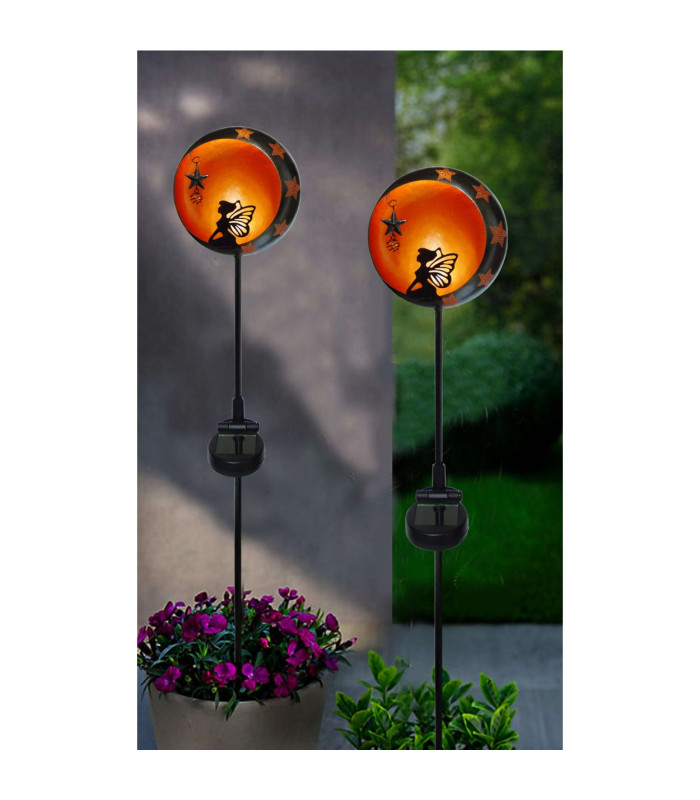 Elfe Solar Outdoor Lighting Brown IP44-3