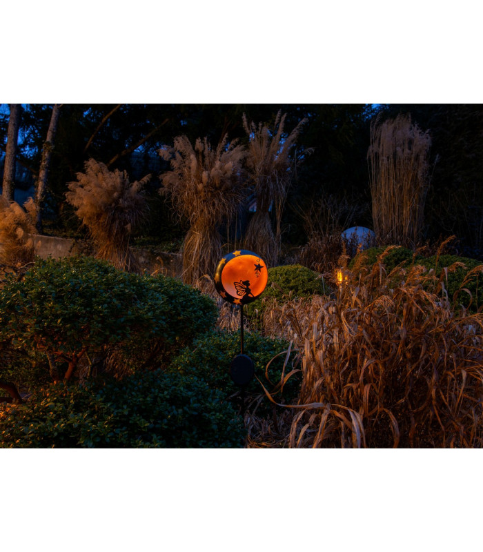 Elfe Solar Outdoor Lighting Brown IP44-5