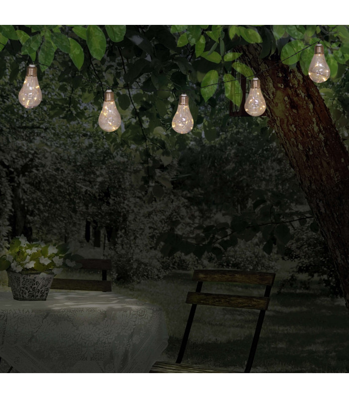 Glühbirne LED Solar Clear/Transparent Dawn to Dusk Sensor 3000K IP44-4