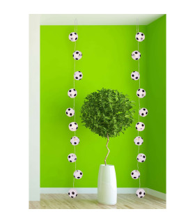 Fußball LED White Battery Powered-2