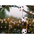 Fußball LED Solar Black Dawn to Dusk Sensor IP44-3