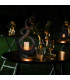 Kerzenflamme LED Solar Outdoor Lighting Brown Dawn to Dusk Sensor 2700K IP44-3