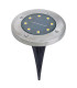 Kian Set of 6 LED Solar Outdoor Spike Steel-Blank Dawn to Dusk Sensor 2500-3200K IP44-5