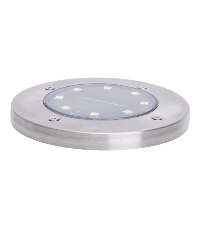 Kian Set of 6 LED Solar Outdoor Spike Steel-Blank Dawn to Dusk Sensor 2500-3200K IP44-7