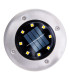 Kian Set of 6 LED Solar Outdoor Spike Steel-Blank Dawn to Dusk Sensor 2500-3200K IP44-9