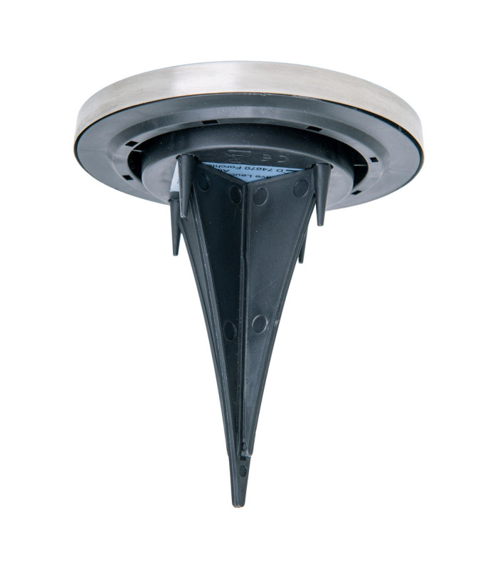 Kian Set of 6 LED Solar Outdoor Spike Steel-Blank Dawn to Dusk Sensor 2500-3200K IP44-12