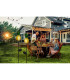 Ananas LED Solar Outdoor Spike Orange IP44-4