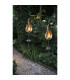 Flamme LED Solar Outdoor Spike Bronze Dawn to Dusk Sensor IP44-3