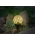 Crackle Set of 3 LED Solar Outdoor Spike White IP44-2