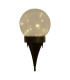 Crackle Set of 3 LED Solar Outdoor Spike White IP44-9