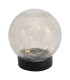 Crackle Set of 3 LED Solar Outdoor Spike White IP44-11
