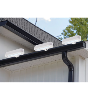 Garden Light Set of 3 LED Solar Outdoor Lighting White 7000K IP44-2