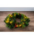 Noel LED Ring Green Battery Powered 2700-3000K IP44 Timer Function-5