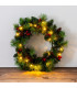 Noel LED Ring Green Battery Powered 2700-3000K IP44 Timer Function-8