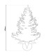Weihnachtsbaum LED Green Battery Powered 2800K IP44 Timer Function-3
