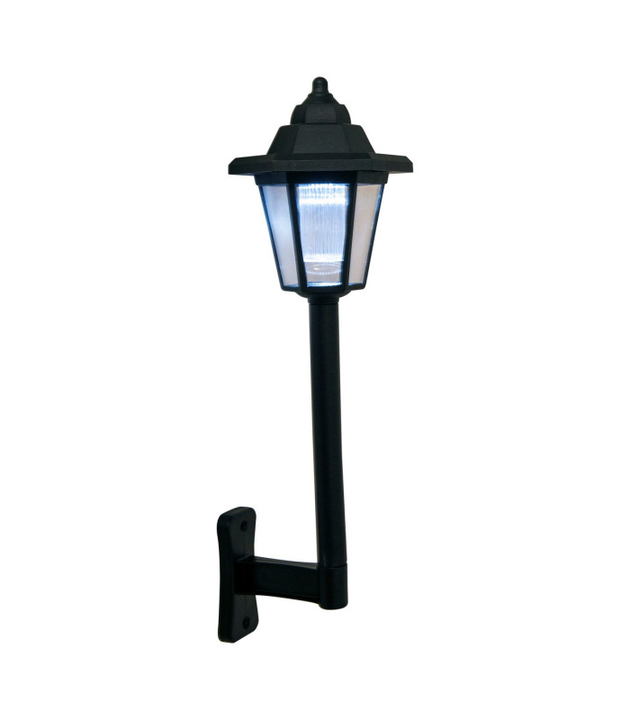 Arona Set of 3 LED Solar Outdoor Spike Black Dawn to Dusk Sensor 7000K IP44-8