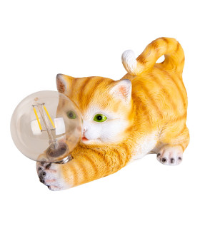 Katze LED Solar Outdoor Lighting Brown Dawn to Dusk Sensor 3000K IP44-1