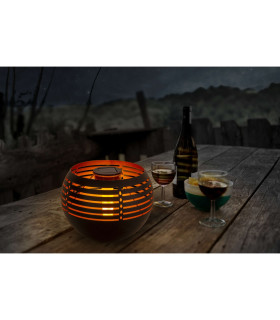 Tischleuchte LED Solar Outdoor Lighting Black 1800K IP44-2