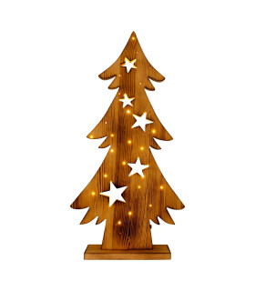 Tannenbaum LED Large Nature Battery Powered 2800K IP44 Timer Function-1