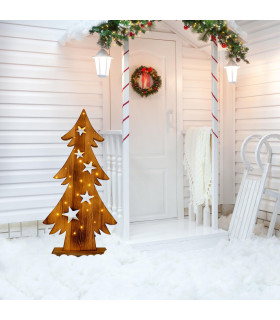 Tannenbaum LED Large Nature Battery Powered 2800K IP44 Timer Function-2