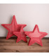 Weihnachtsstern Set of 3 LED Red 3000K IP44-5