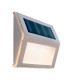 Leon Set of 4 LED Solar Outdoor Lighting Steel-Blank Dawn to Dusk Sensor IP44-14