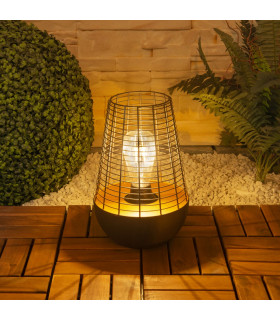 Balumo LED Outdoor Lighting Black Battery Powered 2700K IP44 Timer Function-2