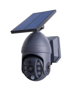 Moho LED Solar Outdoor Lighting Grey PIR + Dusk to Dawn Sensor 6000-7000K IP44-1
