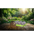 Blumenmuster Set of 2 Solar Outdoor Lighting Silver Dawn to Dusk Sensor 3500K IP44-4