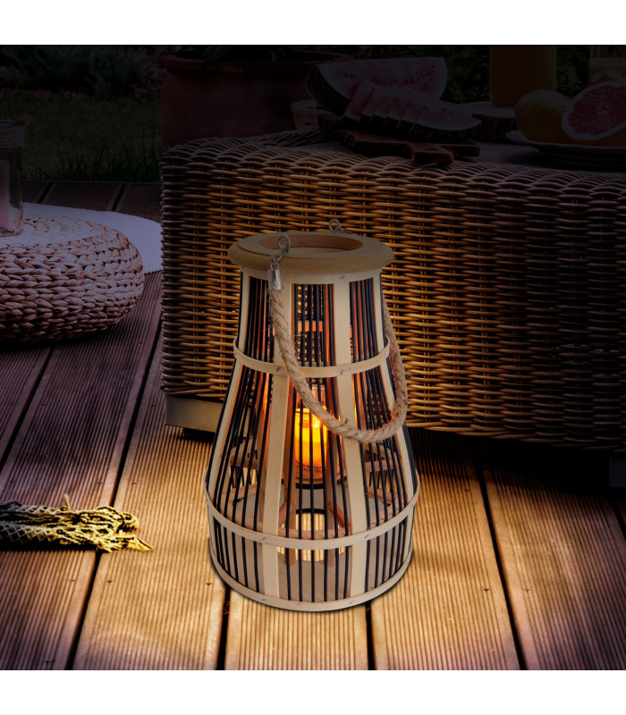 Korbinian LED 24cm Solar Outdoor Portable Lamp Nature Dawn to Dusk Sensor IP44-4