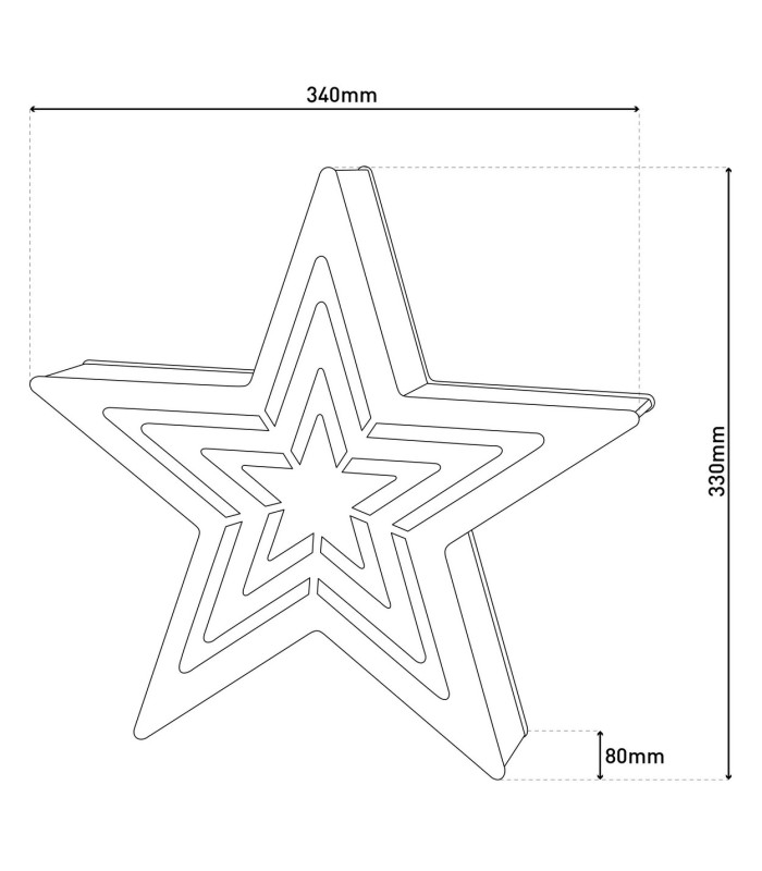 Stern LED Large Nature Battery Powered 2700K Timer Function-3