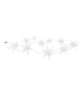 3D-Sterne LED White Battery Powered 2500-2700K IP44 Timer Function-1