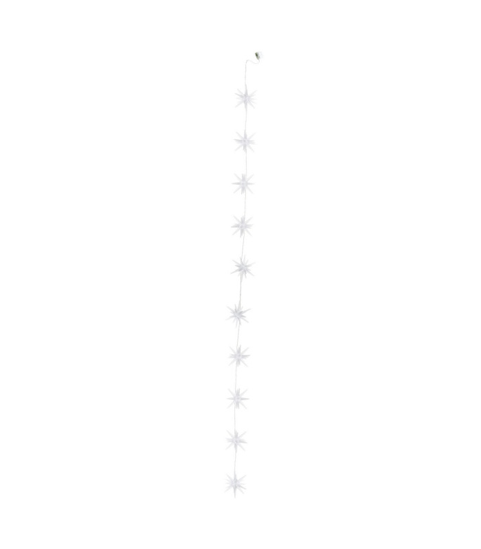3D-Sterne LED White Battery Powered 2500-2700K IP44 Timer Function-5