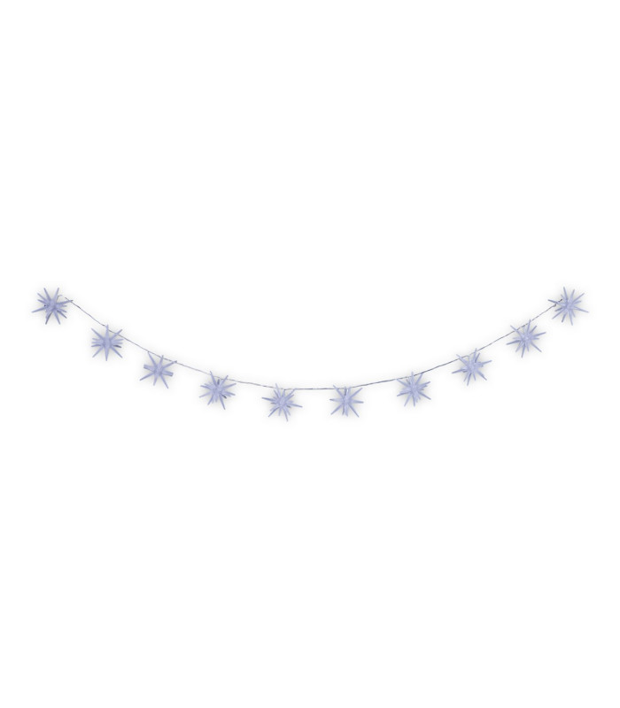 3D-Sterne LED White Battery Powered 2500-2700K IP44 Timer Function-11