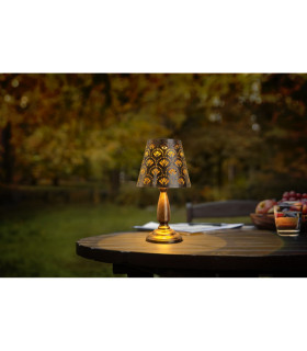 Elsa LED Solar Outdoor Lighting Old Brass Dawn to Dusk Sensor 2800-3200K IP44-2