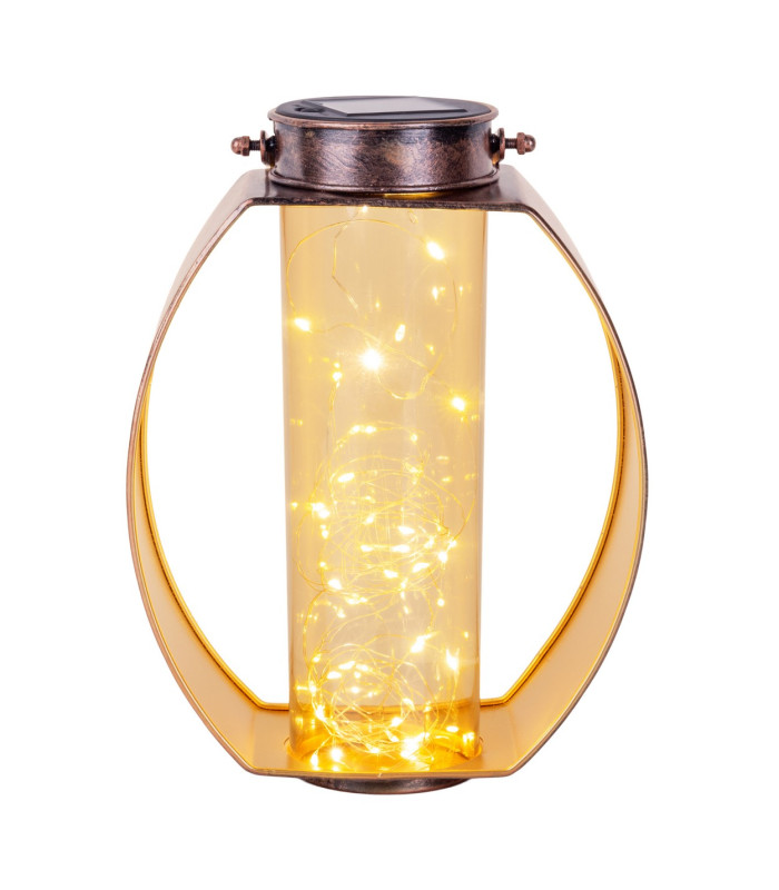Fairylight Solar Outdoor Lighting Gold Dawn to Dusk Sensor 2800-3200K IP44-6