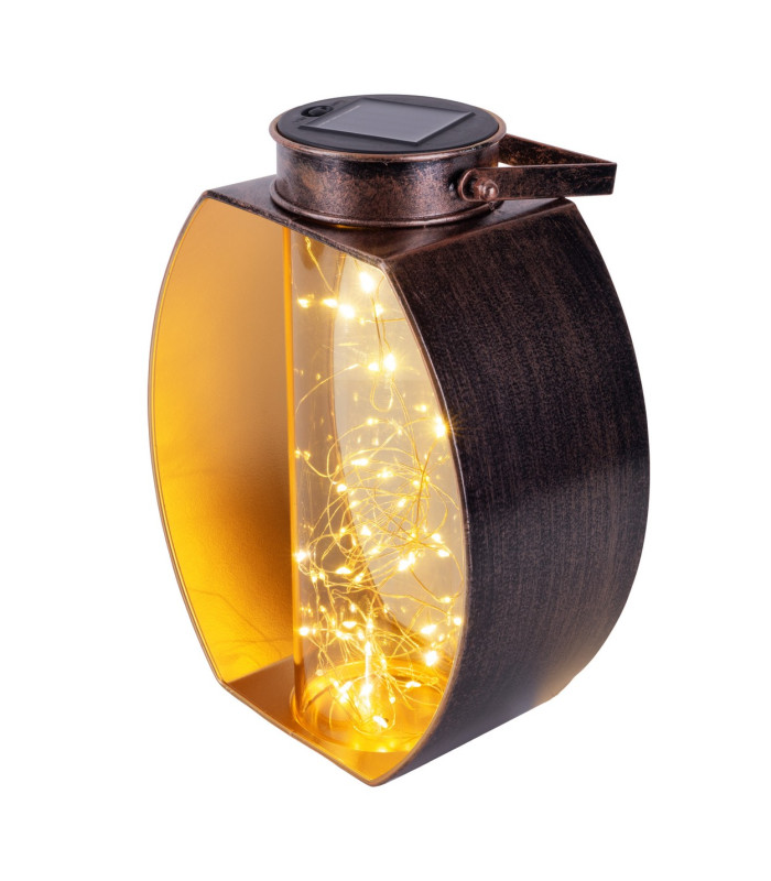Fairylight Solar Outdoor Lighting Gold Dawn to Dusk Sensor 2800-3200K IP44-9