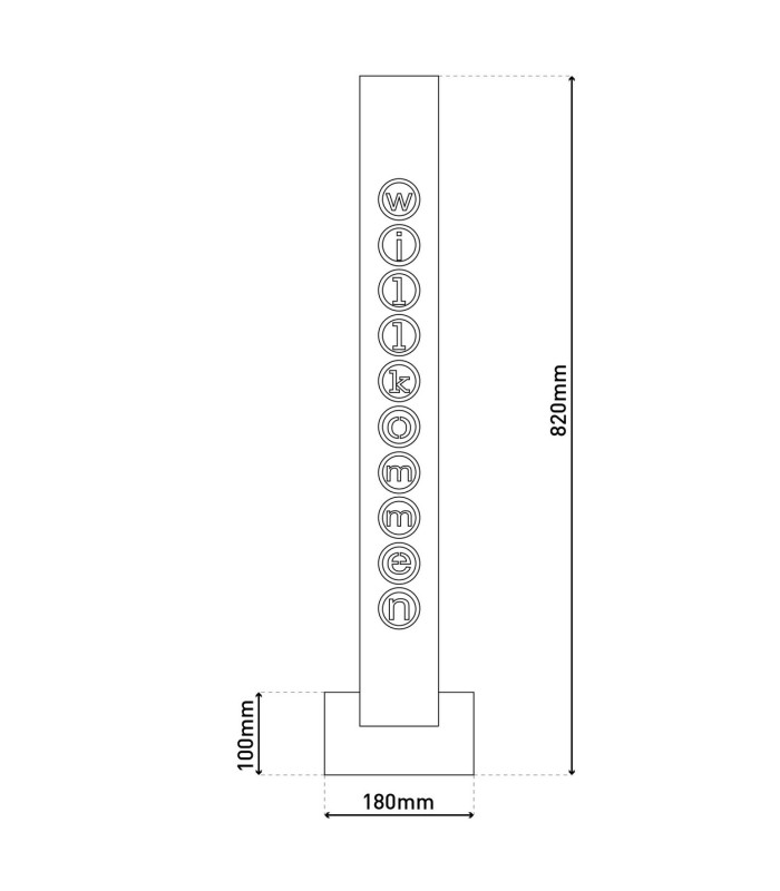 Willkommen Nature Battery Powered 2700K IP44 Timer Function-6
