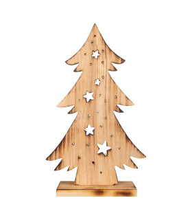 Tannenbaum Small Nature Battery Powered 2700K IP44 Timer Function-1