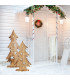 Tannenbaum Small Nature Battery Powered 2700K IP44 Timer Function-3