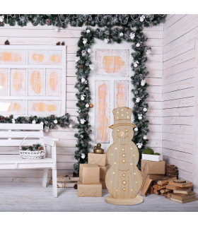 Snowy Small Nature Battery Powered 2700K IP44 Timer Function-2