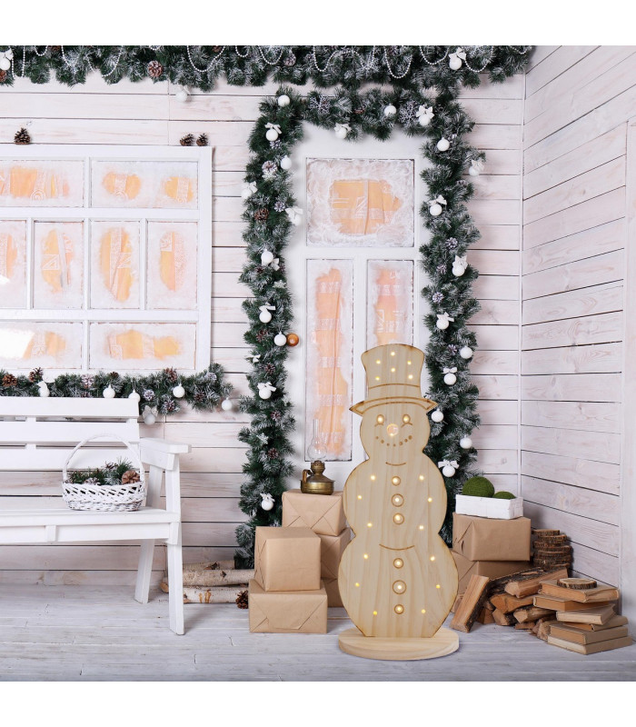 Snowy Small Nature Battery Powered 2700K IP44 Timer Function-2